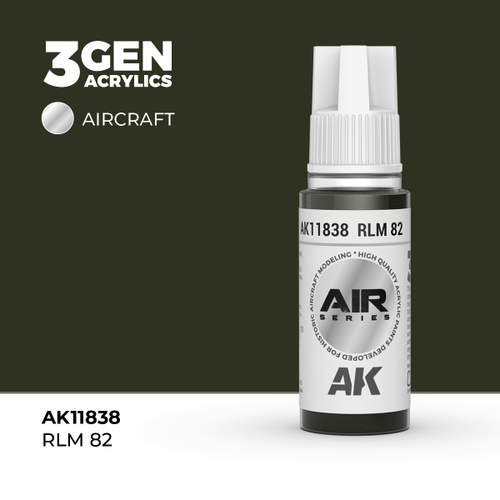 Акриловая краска AK Interactive RLM 82 3GEN AIR, 18мл