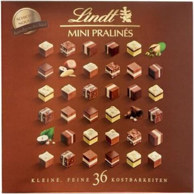 Конфеты-нуга Lindt MINI PRALINS Nougat ассорти 165 г (из Финляндии)
