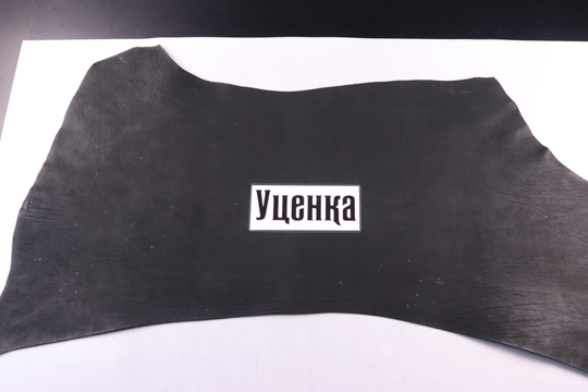 Уценка: 3,0-3,2 Кожа Краст в воротках "Ковбой" черный 62дм² (2)