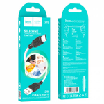 Кабель USB на Type-C Hoco X90 Silicone (white)