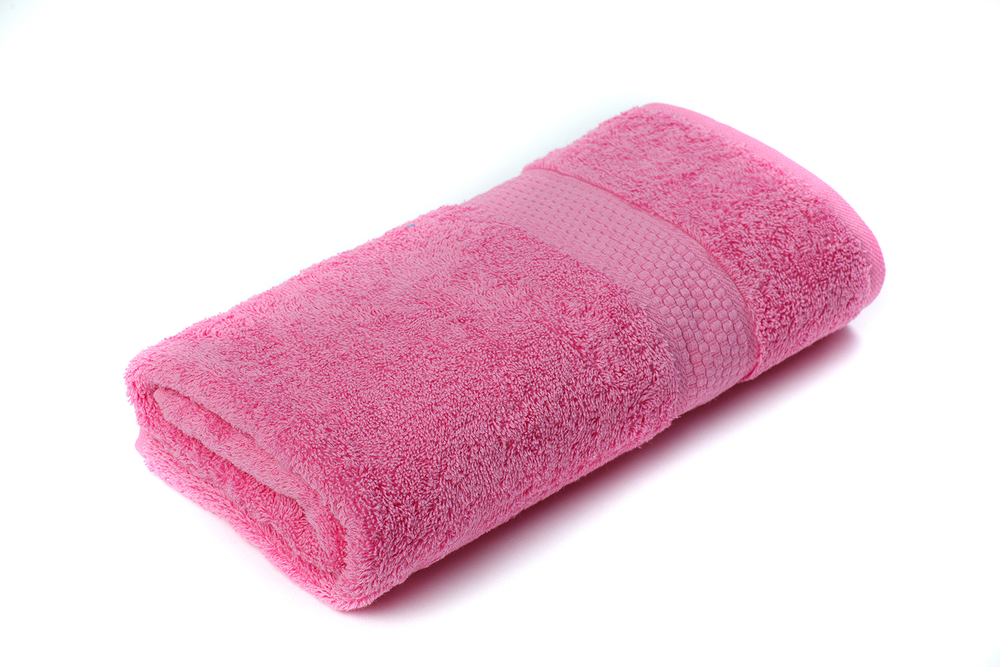 Полотенце махровое, г/к, 40х70, арт. 40-70 BS, 460 гр/м2, цвет: 105-ярко-розовый,