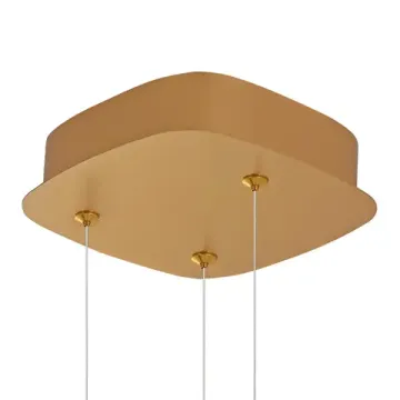 Люстра подвесная 70W 3000K 749223 золото Saturno Lightstar