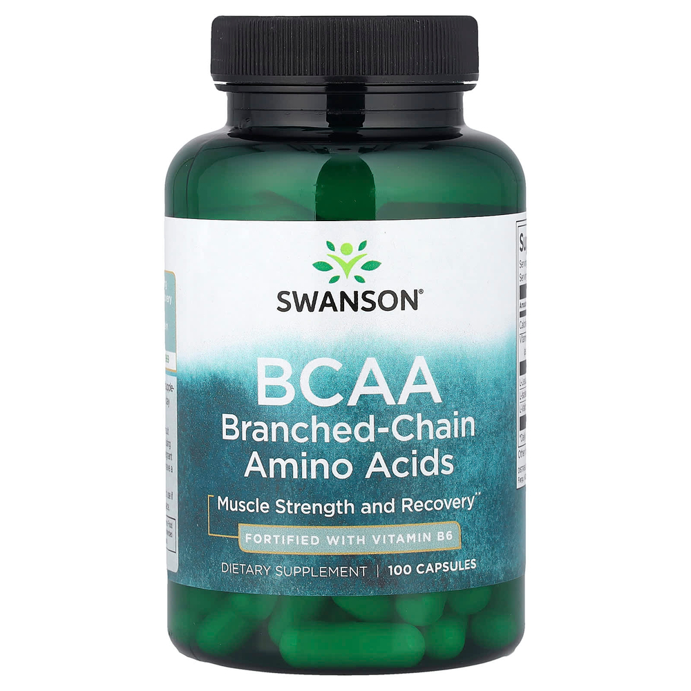 Swanson Vitamins, BCAA`` 100 капсул