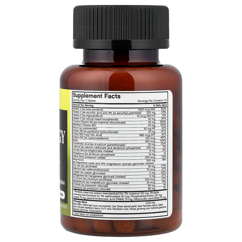 Futurebiotics, Hi Energy Multi For Men™, 60 таблеток