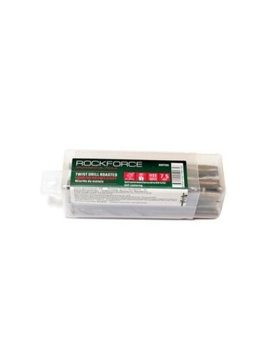 Сверло по металлу 9.5мм HSS+Co(10шт), в пластиковом футляре RockForce##Rock FORCE RF-DSP95H