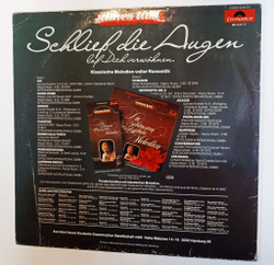 Винтажная виниловая пластинка LP James Last Schlieb Die Augen Lab Dich Verwohnen (Germany 1981)