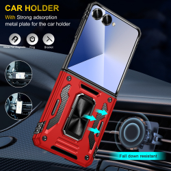 Чехол Safe Case с кольцом и защитой камеры для Samsung Galaxy Z Flip 7