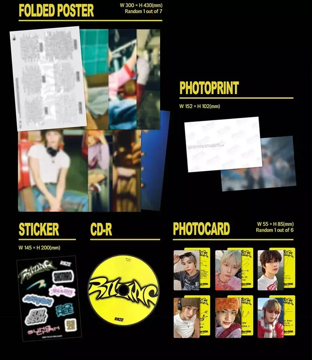 Альбом RIIZE - RIIZING [Photobook ver.] (Impossible ver.)