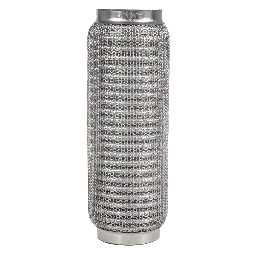 Компенсатор (гофра) выхлопной системы 3х-слойная WIRE MESH 64x250 UNIVERSAL D=64mm L=250mm GANZ GIG05327