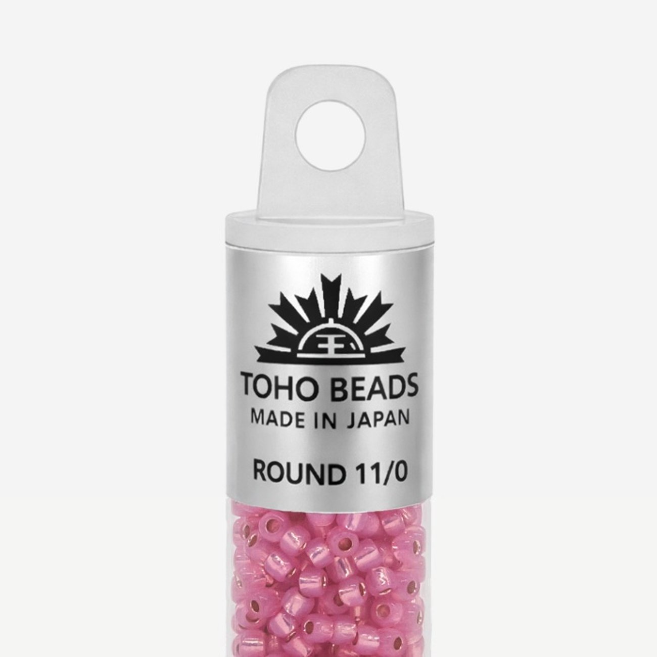 Японский бисер TOHO Round 11/0 (№PF2107), опаловый, полупрозрачный глянцевый