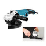 Угловая шлифмашина УШМ Болгарка электрическая (сетевая) Makita 220В 2 кВт, диск 230 / 22,2 мм, для резки мелких труб и шлифования поверхностей GA9050