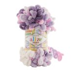 Пряжа Alize (Ализе) Puffy Color / уп.5 мот. по 100 г, 9м, 6305 A