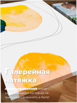 Картина Бирюзовая гармония модульная 50x70см 3шт.