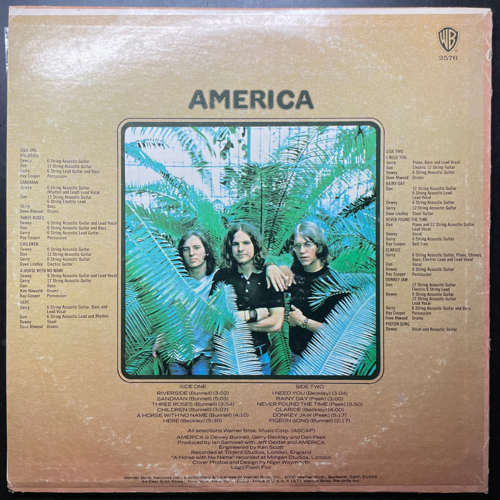 America ‎– America (США)