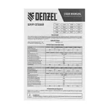Шнур сетевой Energy Series, ПВС, 1,5 м, 3 x 1,5 мм, с неразборной вилкой, белый, Denzel — фото 5