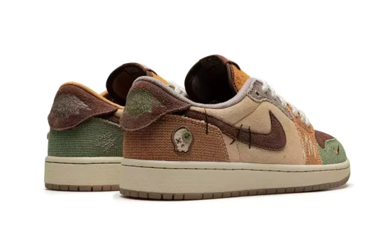 Premium Кроссовки Nike x Zion Williamson Air Jordan 1 Low "Voodoo"