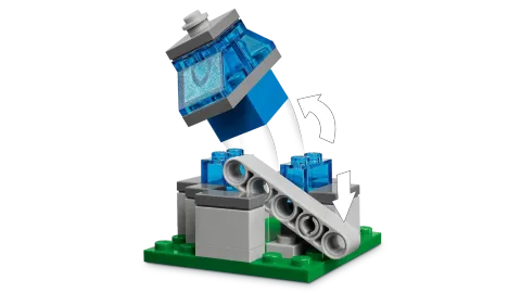 Конструктор LEGO Minecraft 21273 Нападение на деревню на призрачном воздушном шаре
