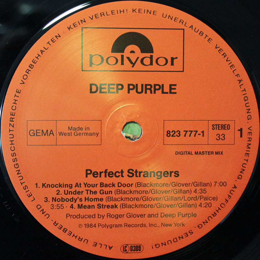 Deep Purple / Perfect Strangers (LP)