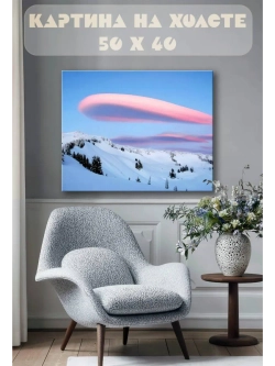 Картина на стену 40 X 50 Розовые облака