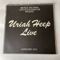 Винтажная виниловая пластинка LP Uriah Heep Live (Россия 1994)