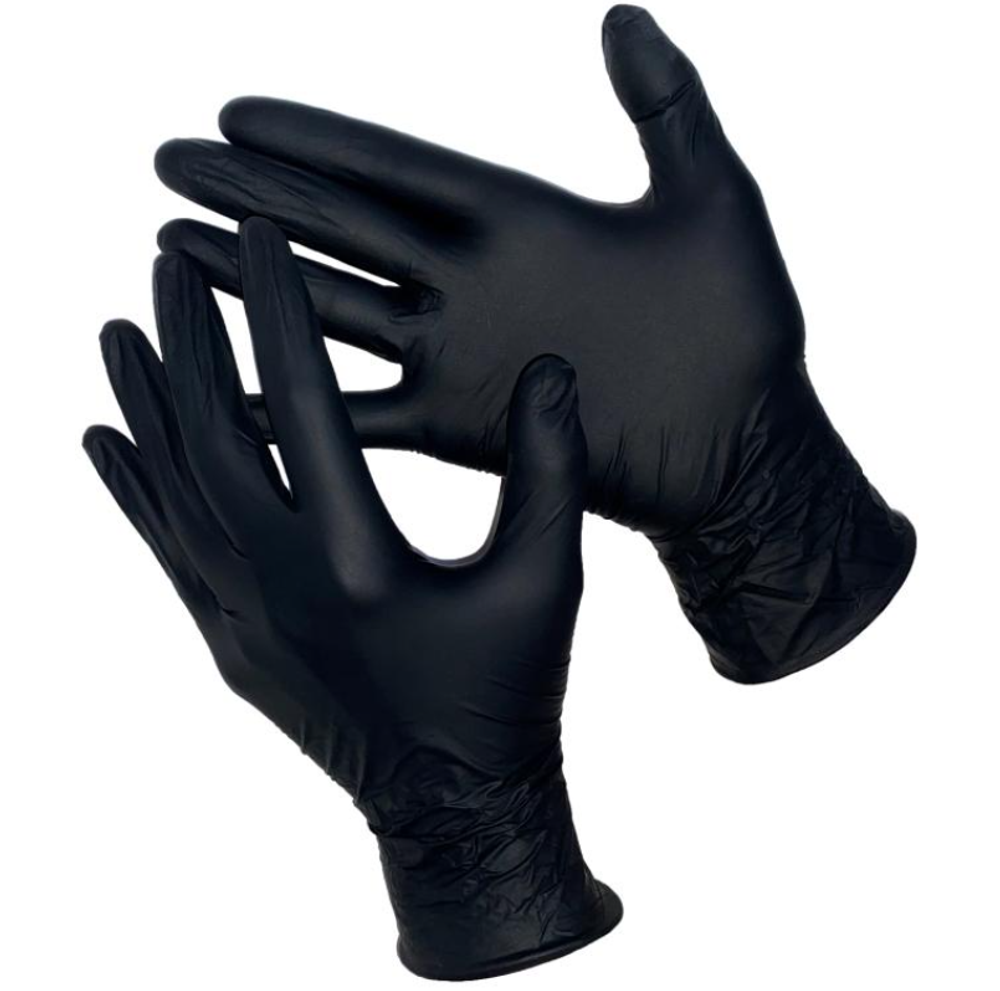 Deltagrip Total Black Чёрные нитриловые перчатки Артикул: Ultra SN