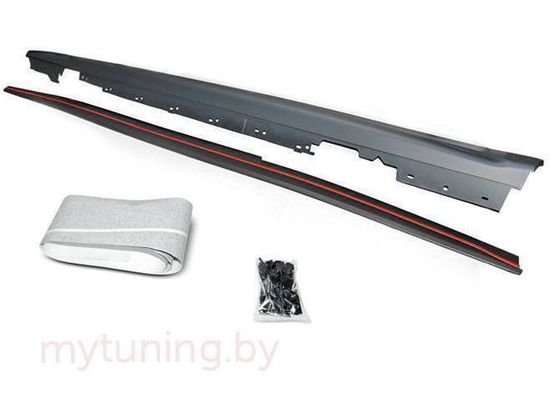 Накладки на пороги M-PERFORMANCE для BMW F30 F31