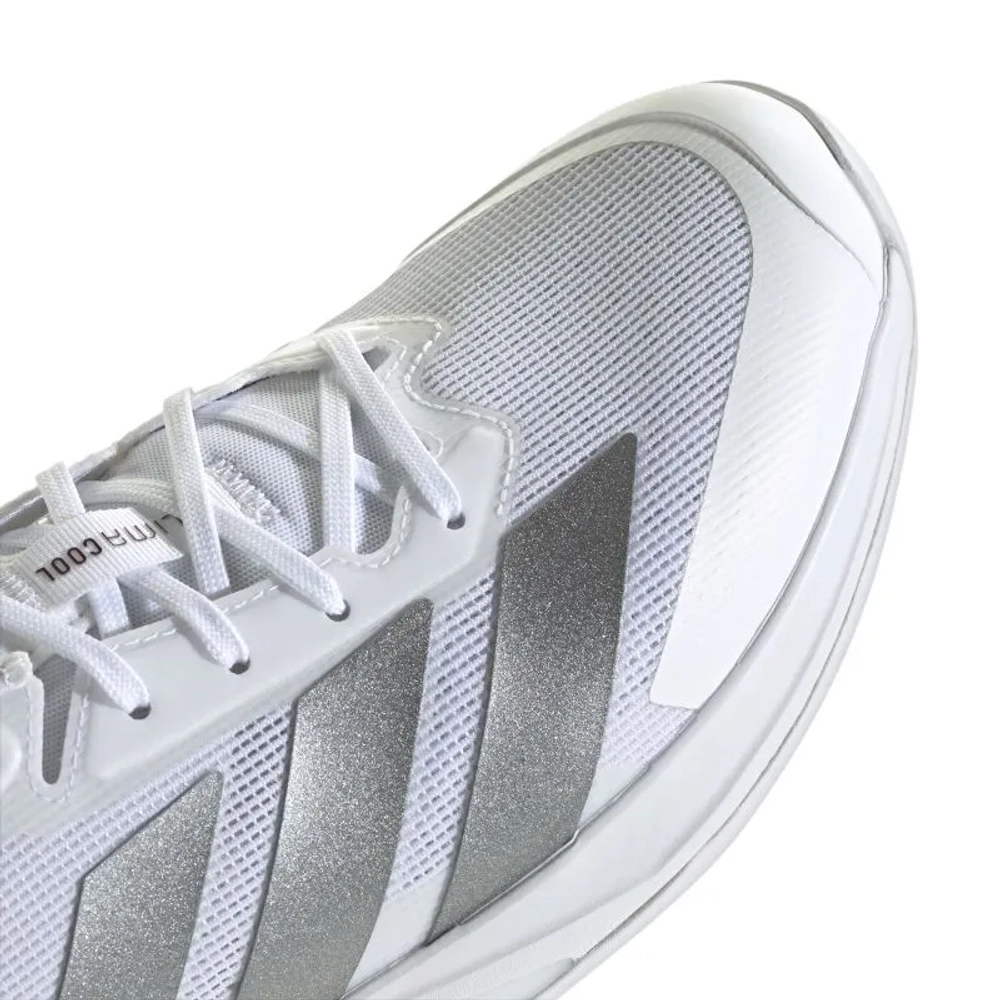 Мужские кроссовки теннисные Adidas Adizero Ubersonic 5 M - footwear white/team green/maroon
