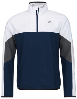 Кофта для мальчика теннисная Head Club 22 Jacket - dark blue
