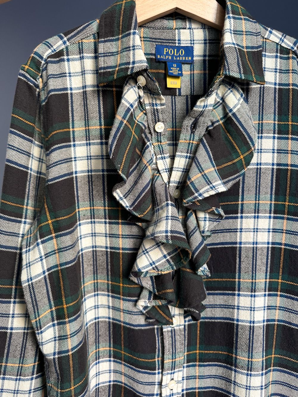 Хлопковая рубашка Polo Ralph Lauren, 152
