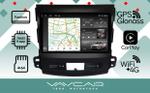 Магнитола для Citroen C-Crosser 2007-2011 - Vaycar VA14-0056-2K на Android 13, Быстрая, 2K QLED, CarPlay,4G SIM-слот