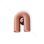 Wall design lamp Cirkus by AGO Lighting (Pink)