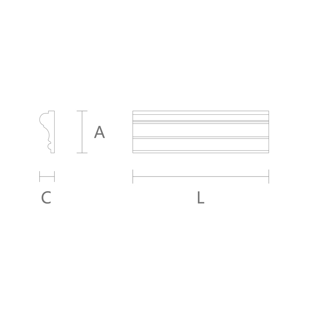 Молдинг MLDPU-003