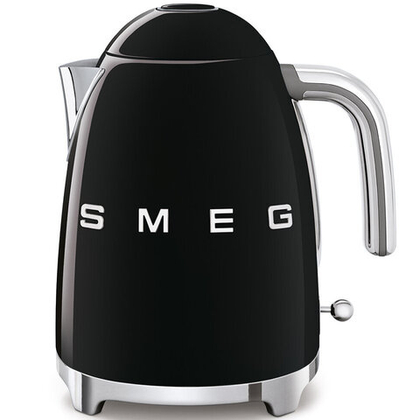 Чайник SMEG (KLF03BLEU) 1.7л, черный