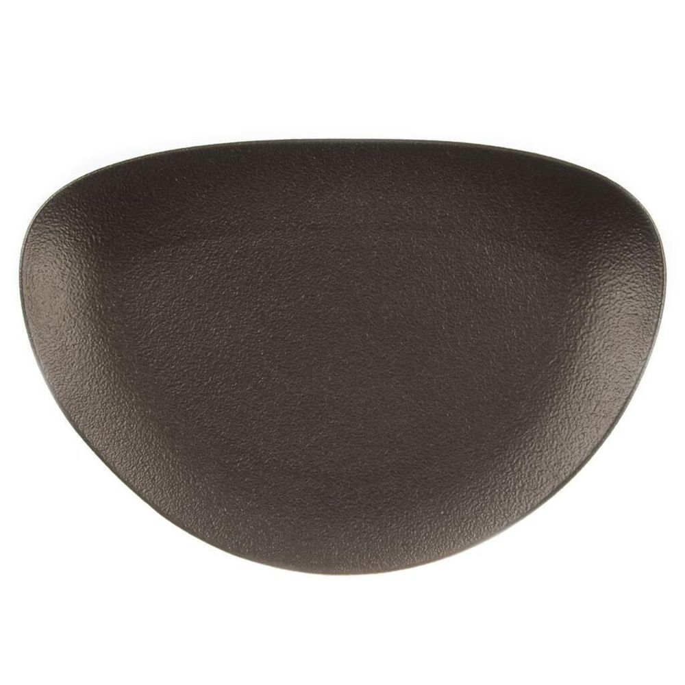 Блюдо овальное 29*20 см h3 см Side Up Smooth Black Raw Stellar P.L. Proff Cuisine [3]