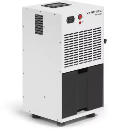 Осушитель воздуха TROTEC TTK 75 ECO мобильный - [до 21 л. за сутки / для S≈45 м²]