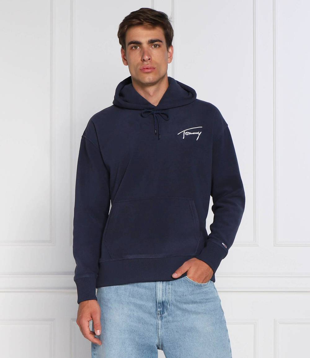 Худи Tommy Jeans - темно-синий(DM0DM15030)