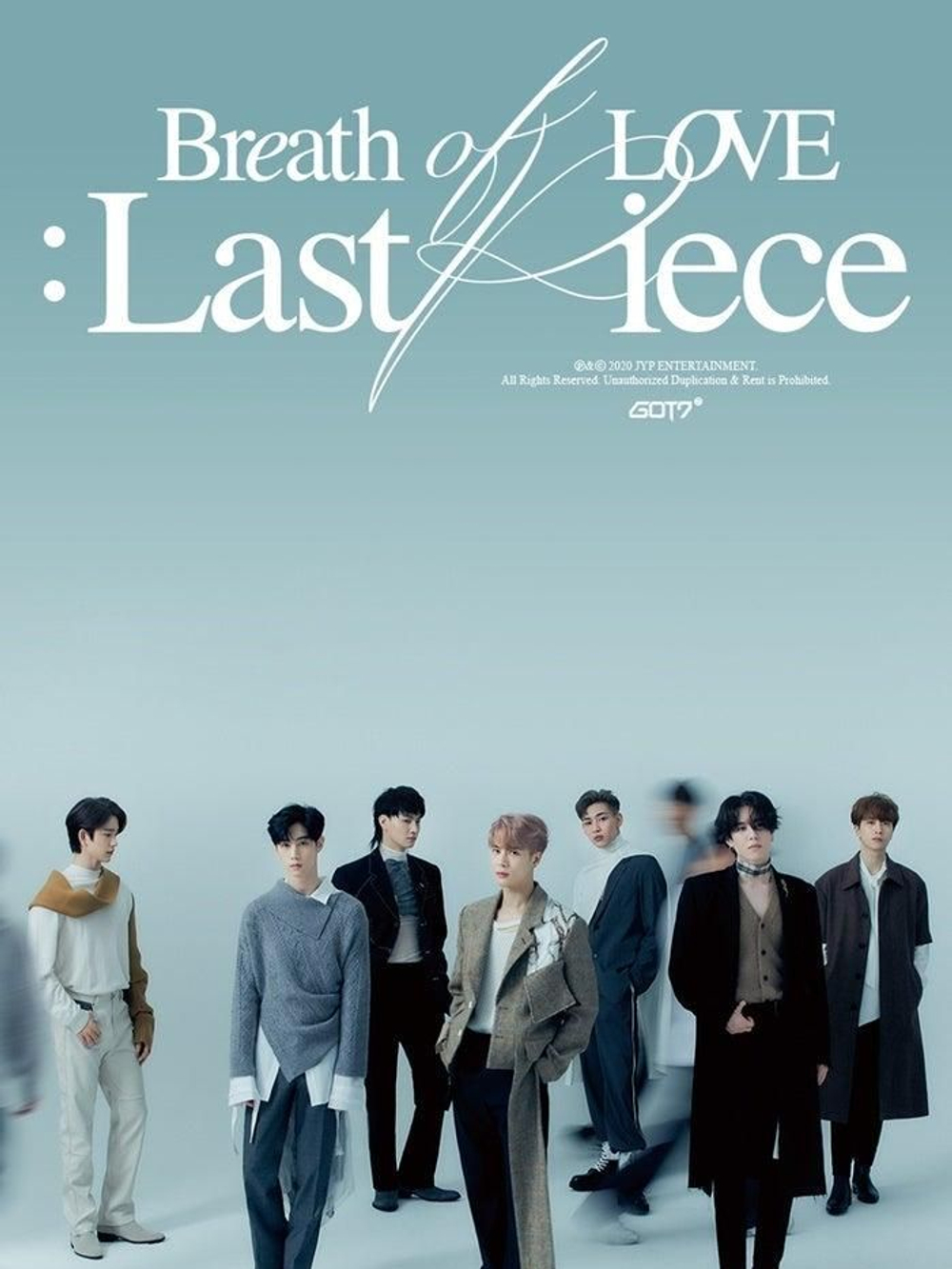 Альбом GOT7 - Breath Of Love : Last Piece 4th Album 7 Version SET