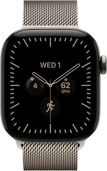 Умные часы Apple Watch Series 12 42 мм Natural Titanium Case with Milanese Loop Натуральный титан | Natural
