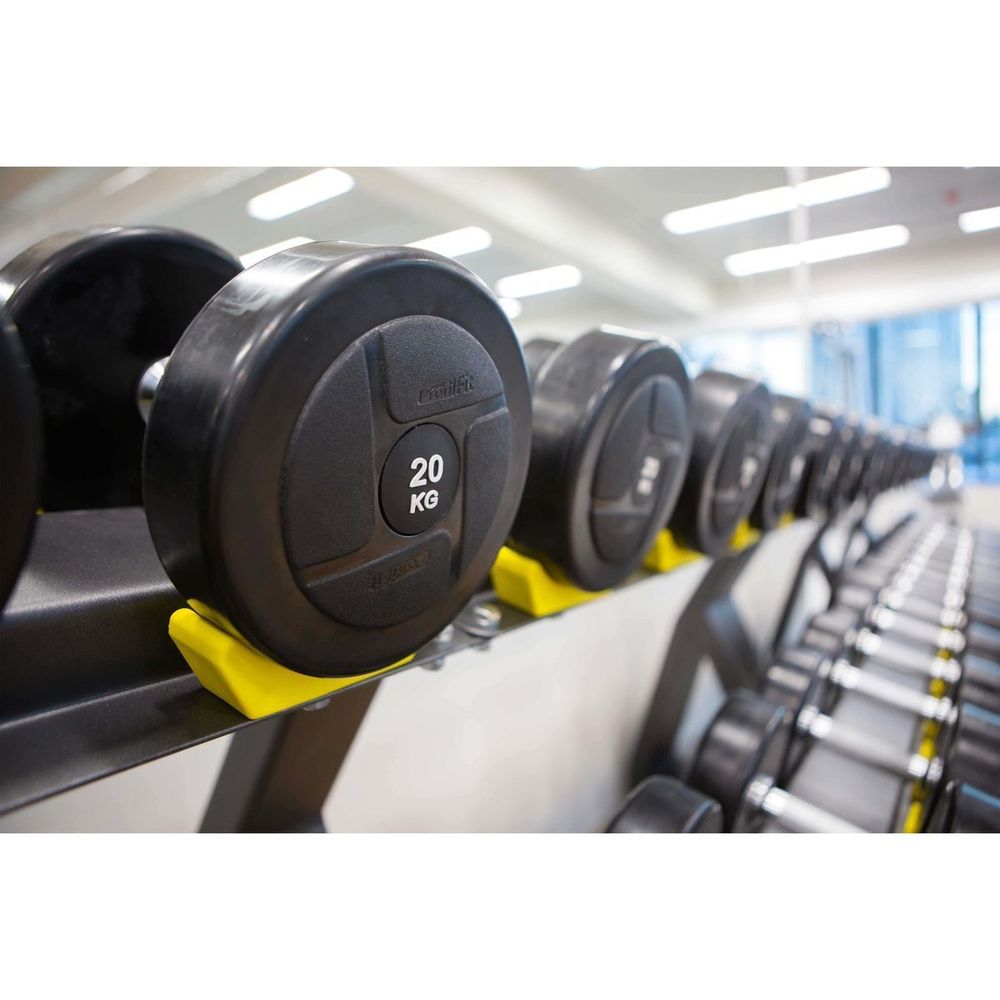 Гантельный ряд силовой (шаг 2,5 кг, 5 пар) PROFI-FIT 40-50 кг