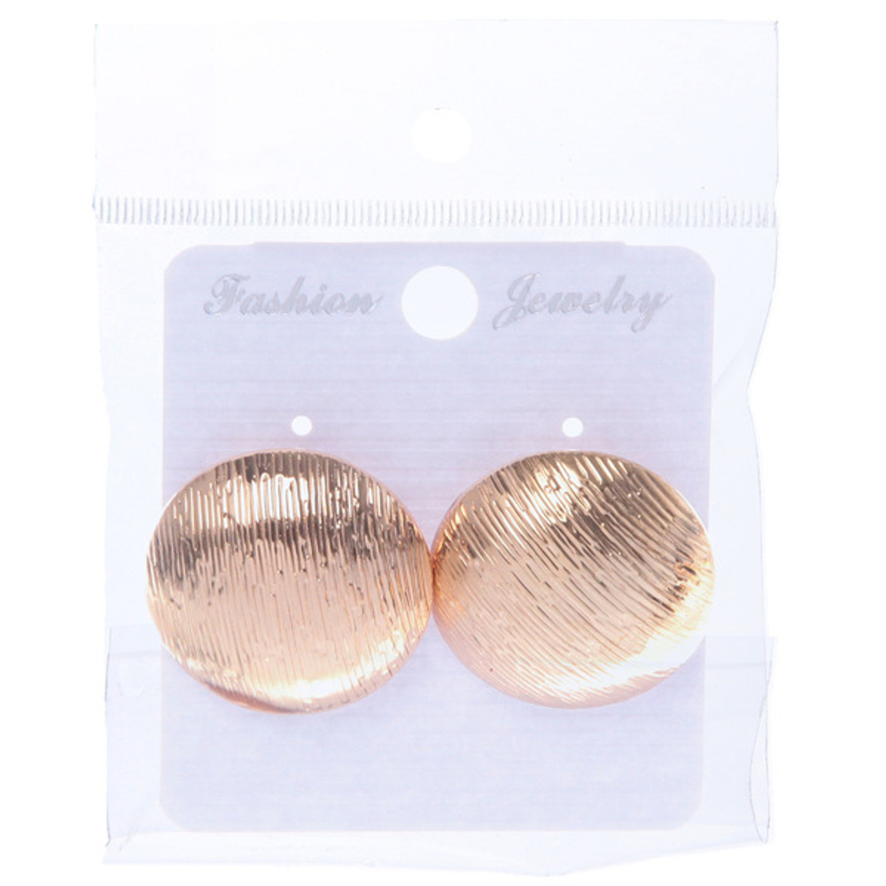 Серьги женские «Fashion Collection - Marina», цвет серебро и золото, 2,5см