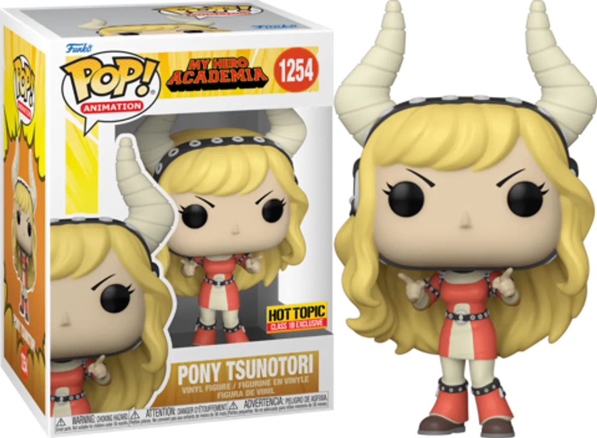Funko POP! My Hero Academia: Pony Tsunotori (Hot Topic Exc) (1254)