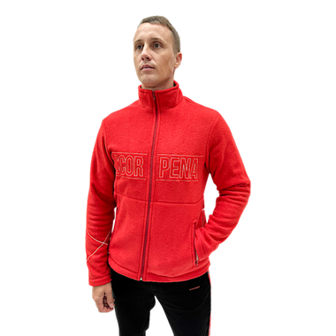 Кофта Scorpena Collection на молнии Красная -