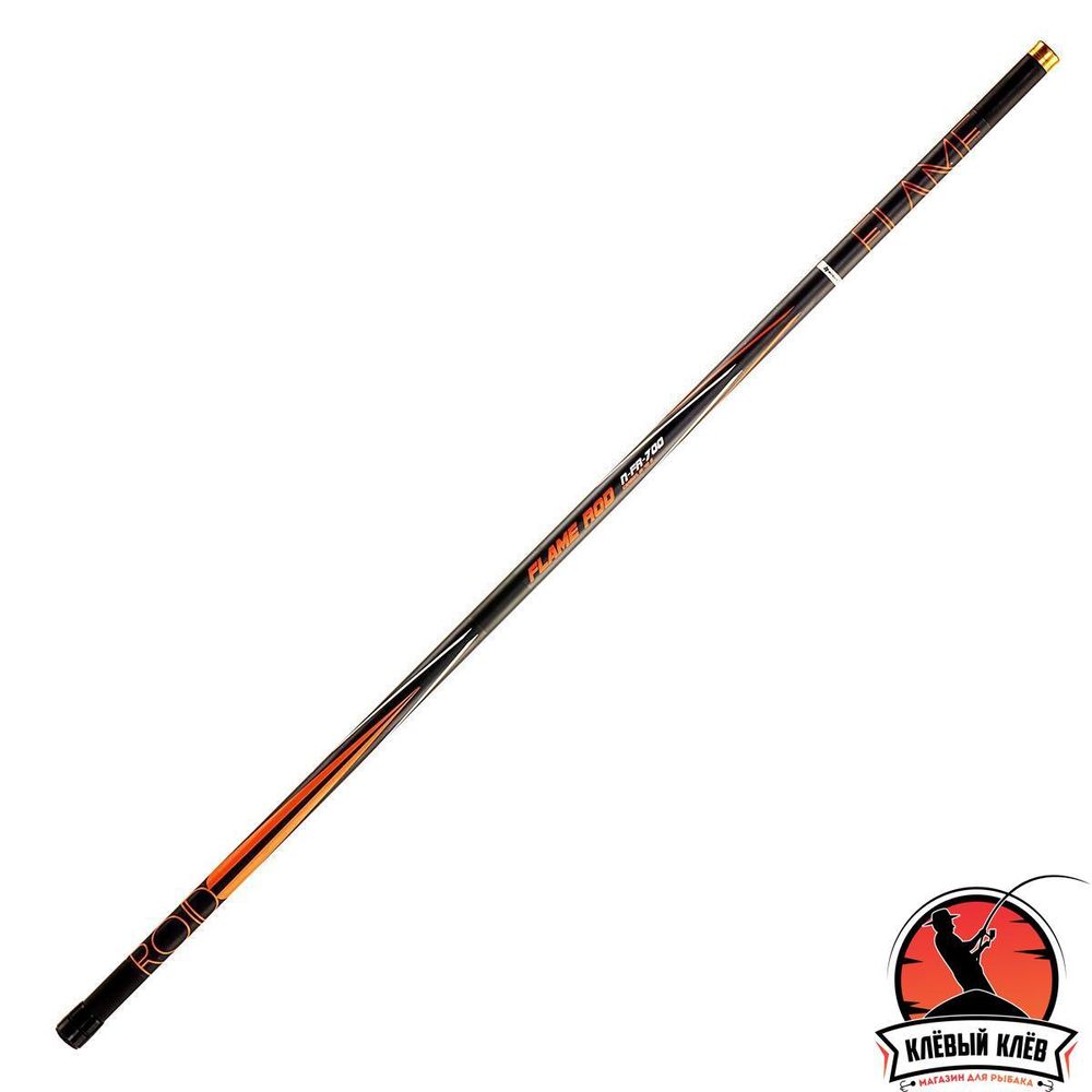 Удилище маховое FLAME ROD carbon, 7m, 15-40g (N-FR-700) Nisus