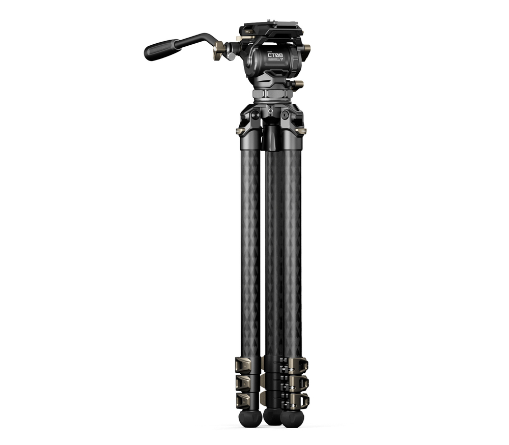 Штатив Tilta CT08 c головой Cine Fluid Head, до 8 кг, карбоновый
