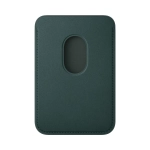 Тканевый чехол-бумажник с поддержкой MagSafe Apple FineWoven Wallet (2023), Dark Green (Темно-зеленый)
