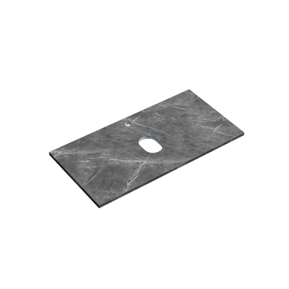 Sancos Столешница для ванной комнаты 900х460 с отверстием под смеситель, black sky, TT90A1X