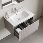 Тумба подвесная Sancos Snob R 1.0 с одним ящиком 690х445х406, Doha Soft, SNR1.070SM, арт. SNR1.070SM