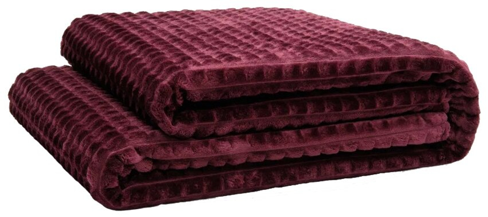 Плед GoodNight Велсофт Velvet, 150 х 200 см, слива