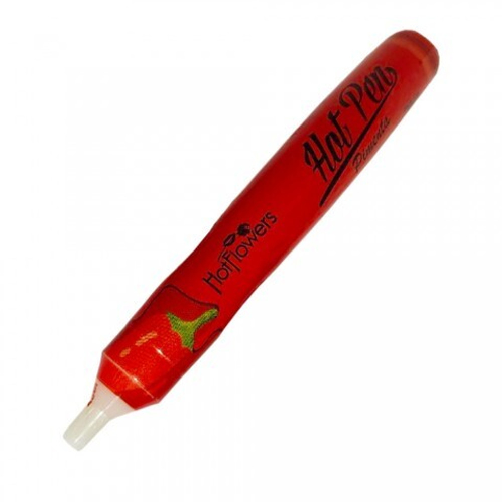 Вкусовая ручка для рисования на теле HOT PEN PIMENTA со вкусом острого перца
