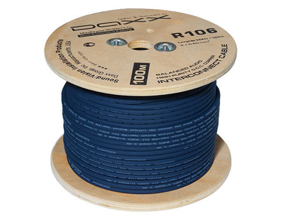 DAXX R106 Аудио кабель из монокристаллической меди 2 х 0,5мм2 D=6mm- 1пог.м.-